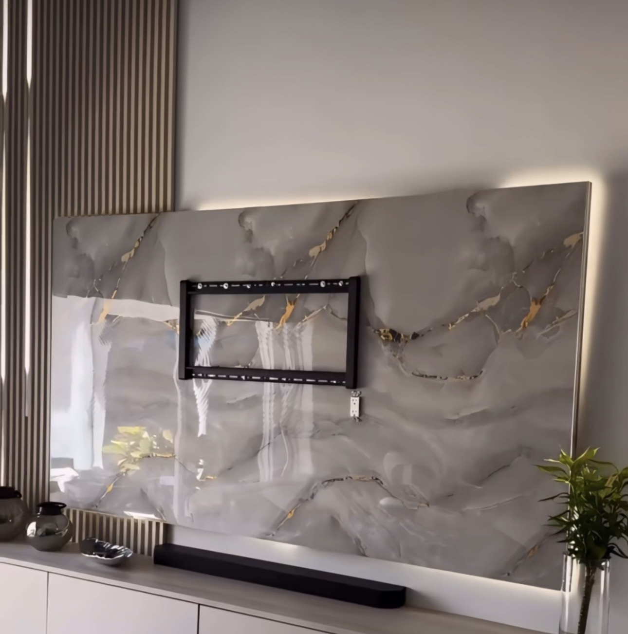 Panel decorativo de acabado premium